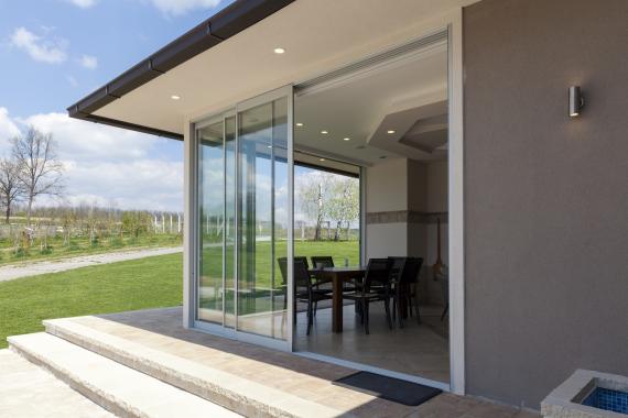 Porte en verre Gandrange